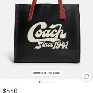 Relay Tote with Coach Graphic